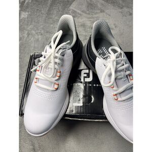 FootJoy Men's 2022 Fuel Golf Shoes‎ Size 7 White Black 55443